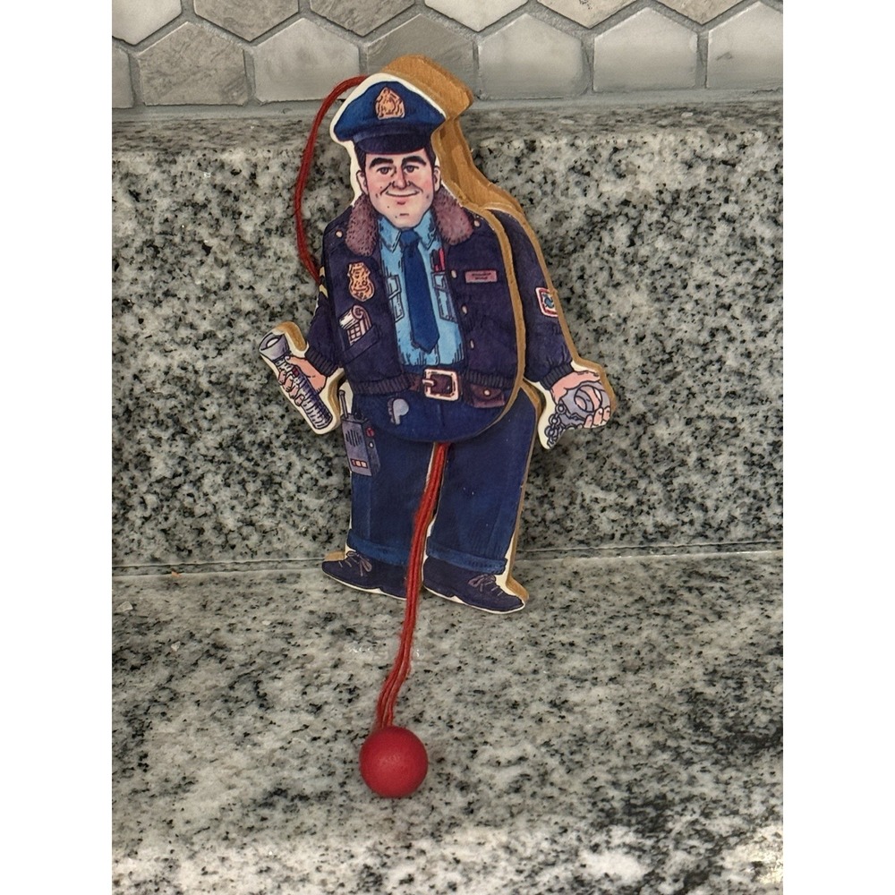 Midwest Importers - "Smiling Police Officer Decoration / Figurine VTG Ornament